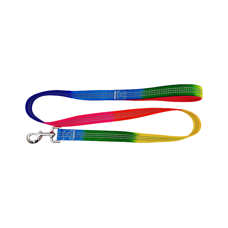 D Ring Dog Slip Memimpin Tali Nilon Kennel Tali